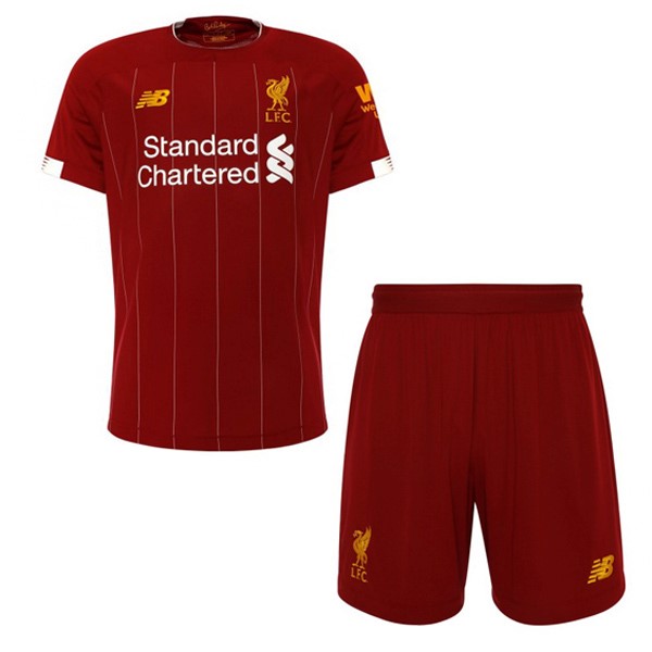 Maillot Football Liverpool Domicile Enfant 2019-20 Rouge